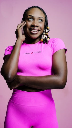 Pink Watch me Work Set π