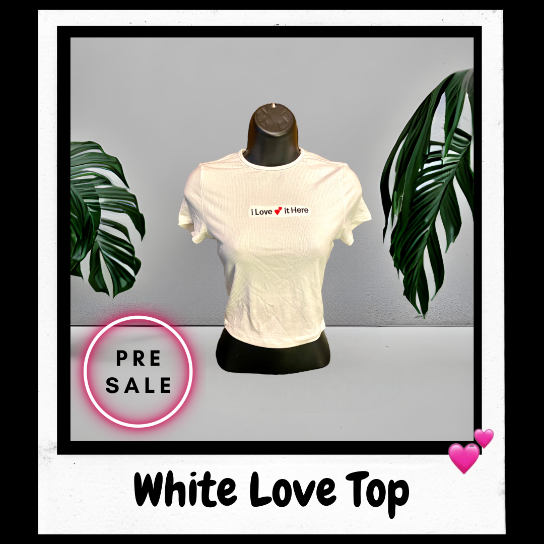 White Love Top ๐