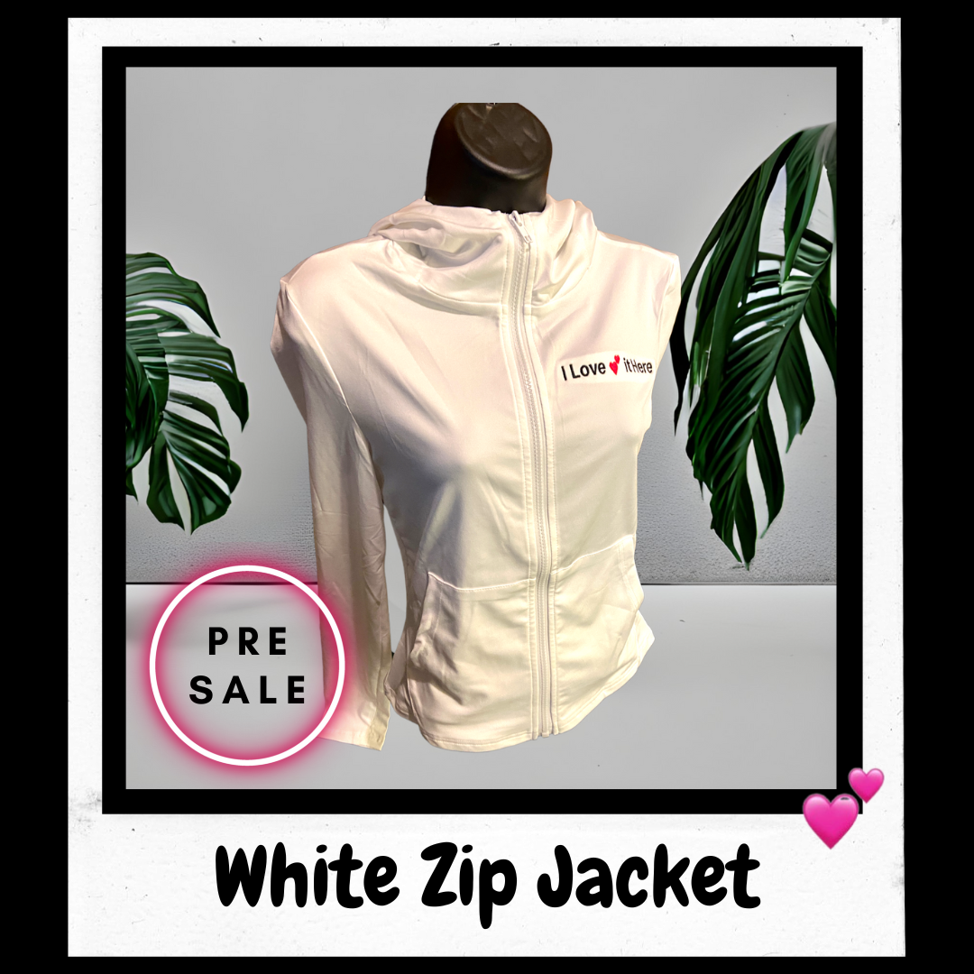 White Zip Jacket π