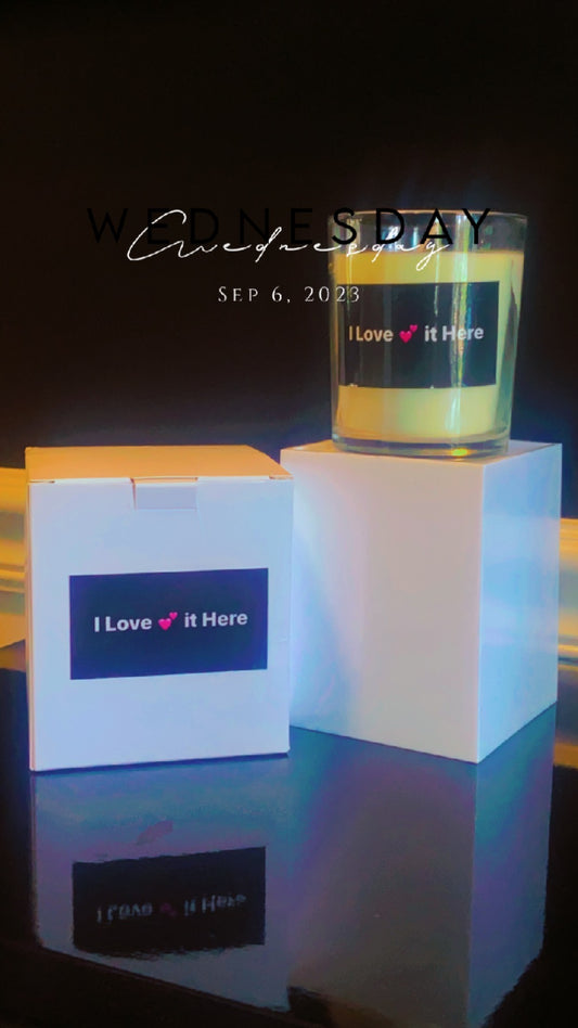 Black Love Candle