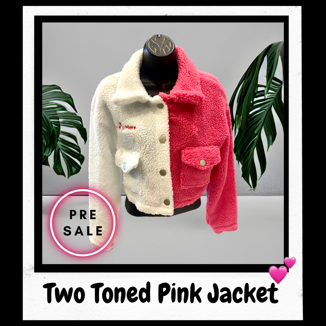 Pink Bipolar Two Toned Jacket 💕