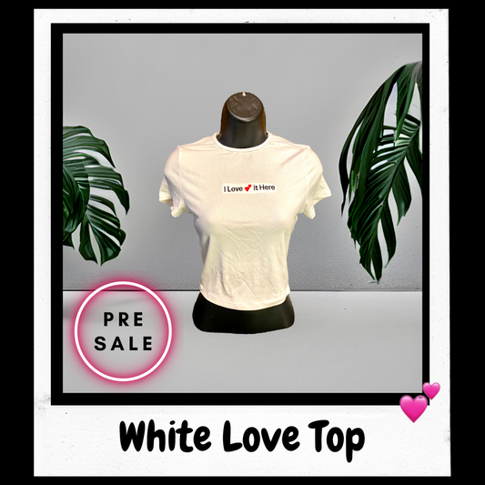 White Love Top 💕